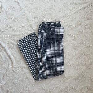 Zac & Rachel black and white gingham dress pants